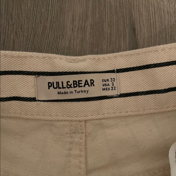 SOLD Pull&bear striped straight leg trousers / jeans - Picture 6 of 9